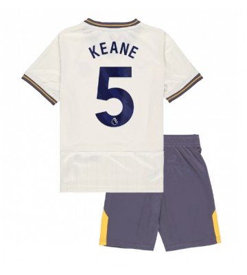 Everton Michael Keane #5 Tredje Kläder Barn 2024-25 Kortärmad (+ Korta byxor)